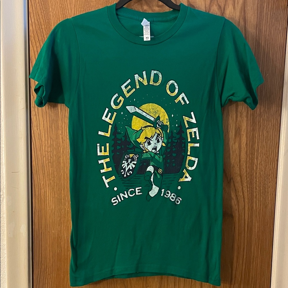Green Legend of Zelda T-Shirt